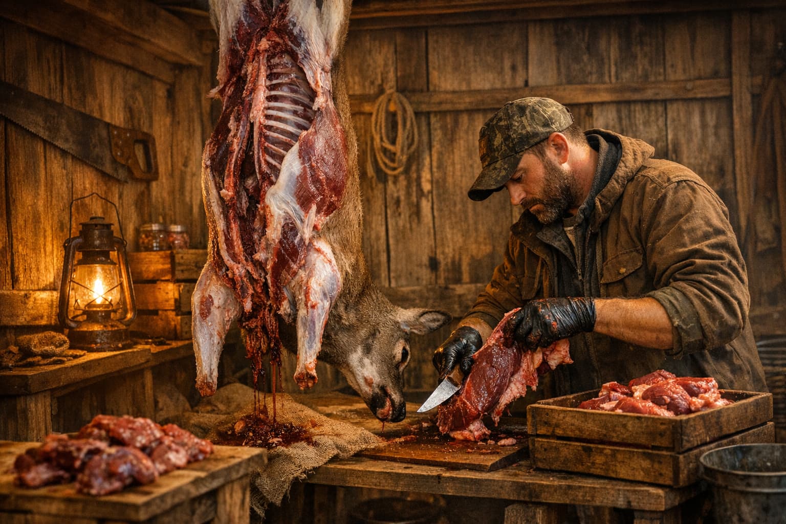 Meat log and field-to-table processing tracker
